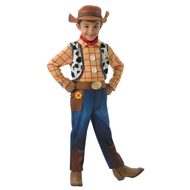 Children's Cosplay Costume One-Piece Suit Cowboy HUOYU Halloween Cartoon Character Animation Role-playing Outfit